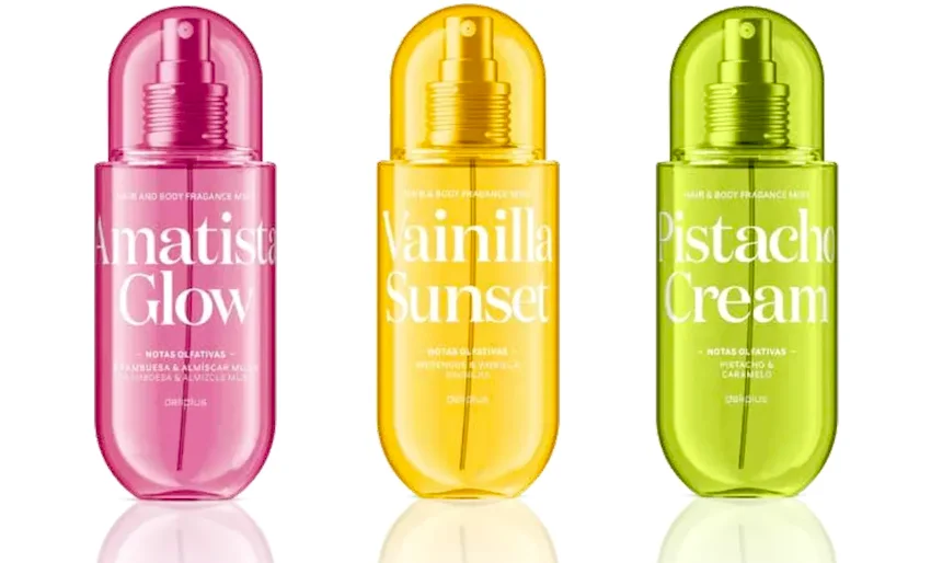 Deliplus Amastista Glow - Hair & Body Fragrance Mists